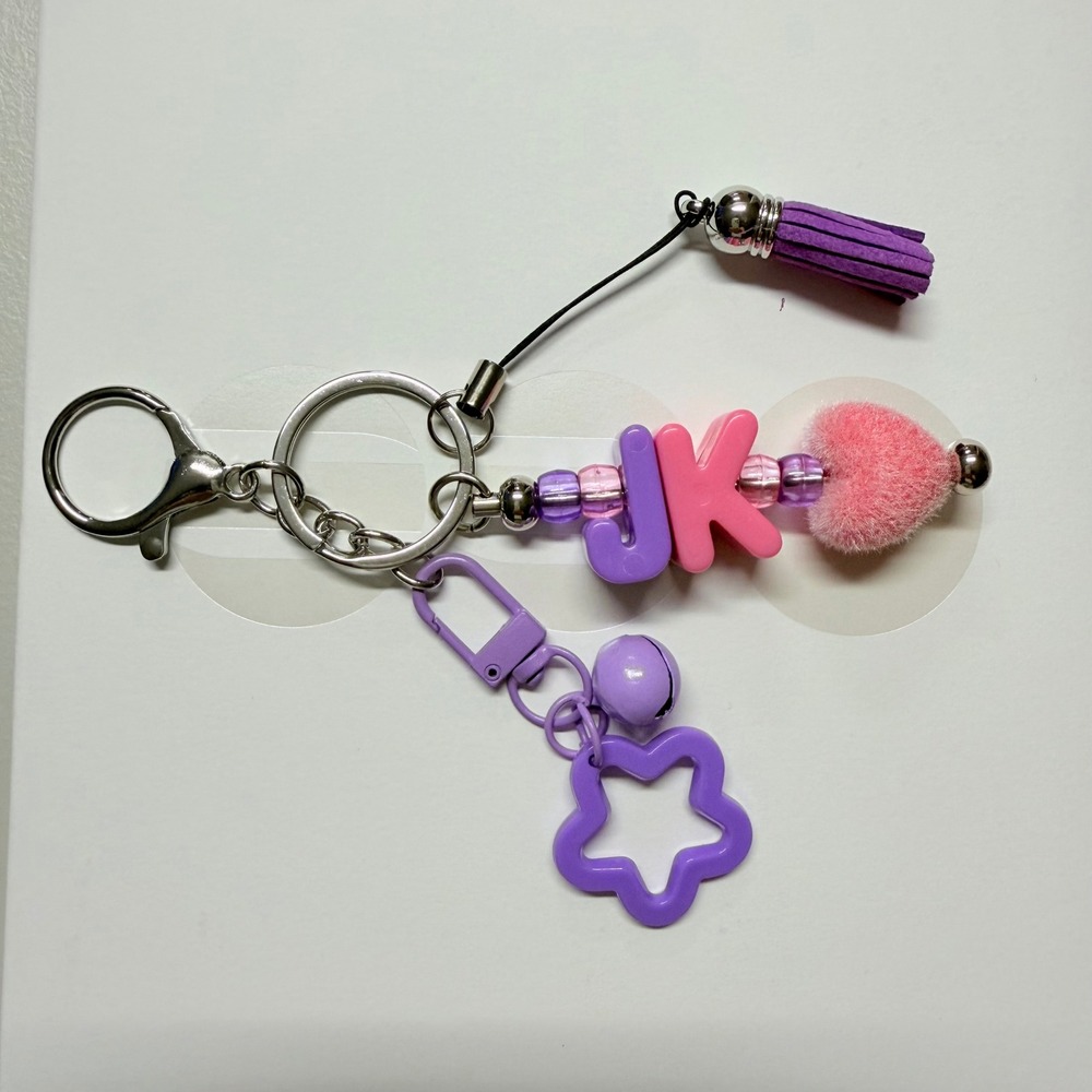 BTS JUNGKOOK JK Style Keychain